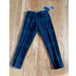 Polo Ralph Lauren Wool Blackwatch Plaid Trousers